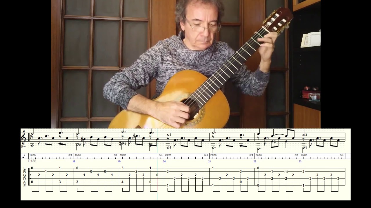 Once Upon a December (Anastasia) [with TAB] - Classical Guitar Arrangement by Giuseppe Torrisi