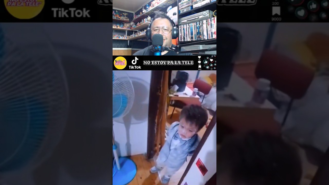 Uno minutos antes del bautizo 😱 