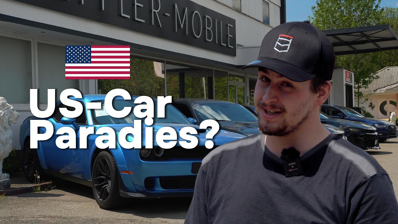 Was steht gerade bei uns? US-Car-Show direkt vom Hof!