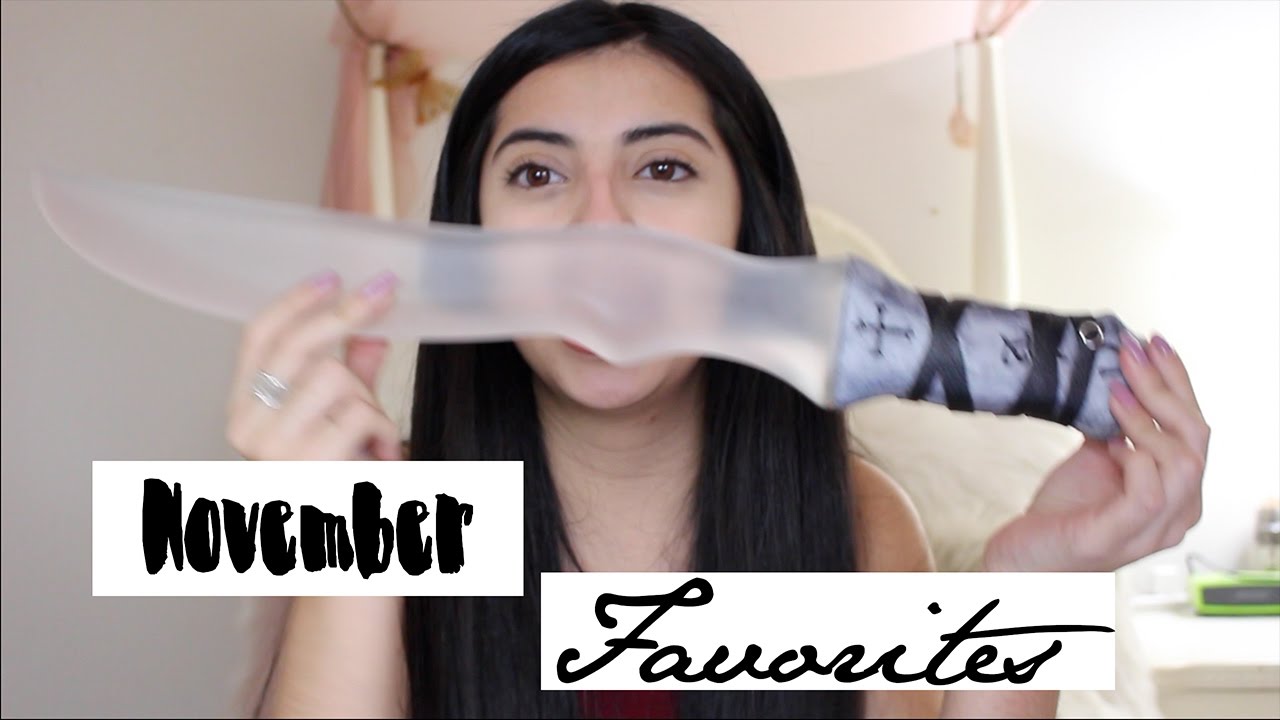 November Favorites ft. SERAPH BLADE ?! | Valeria Berz