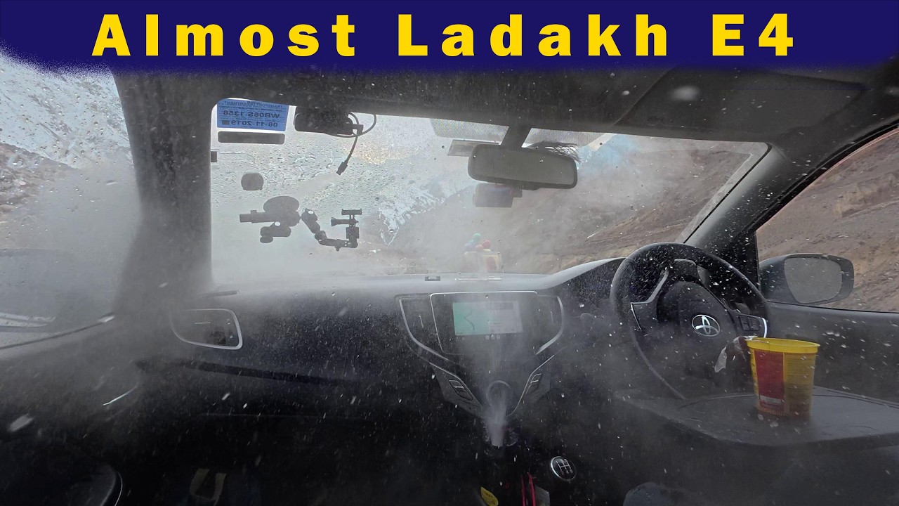 Almost Ladakh in Winter | Road trip | Baralacha La | E4 | 4K