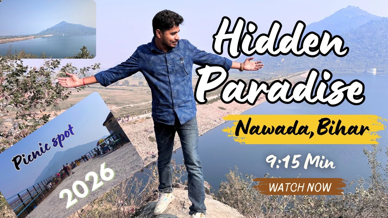 📍Amazing View of Hardiya / Fulwariya Dam, Rajauli | Nawada | Bihar Tourism 