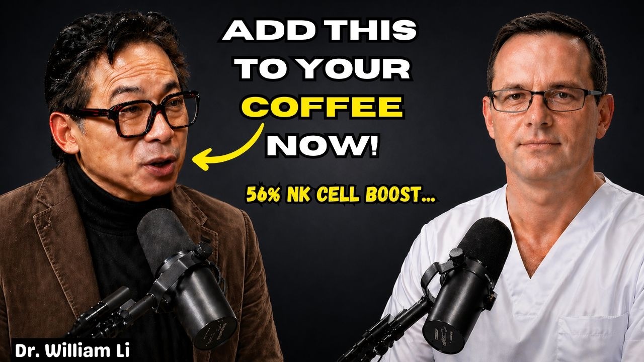 SENIORS: The 5 Morning Coffee Additions That Reactivate Dying Stem Cells | Dr. William Li