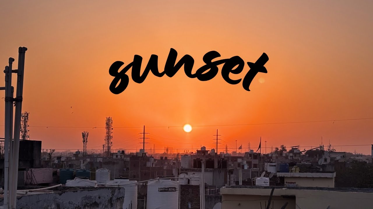 Sunset ke pyare nazare ✨| full day vlog 