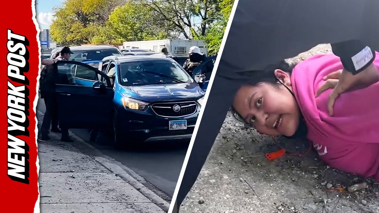 Blood-Curdling Scream Heard as ICE Agents Pull Woman From Car in School Pickup Line