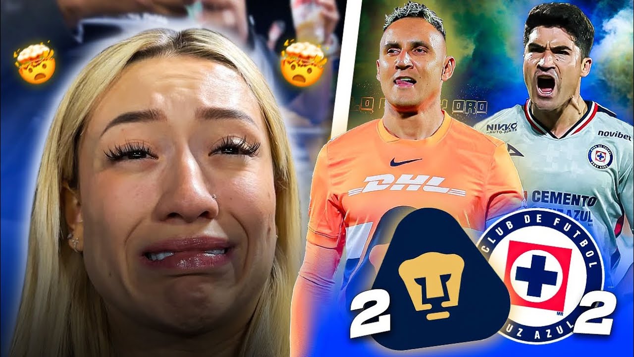 PARTIDAZO!!🔥 PUMAS VS CRUZ AZUL | Muchos insultos 😂 | Dare Esparza 