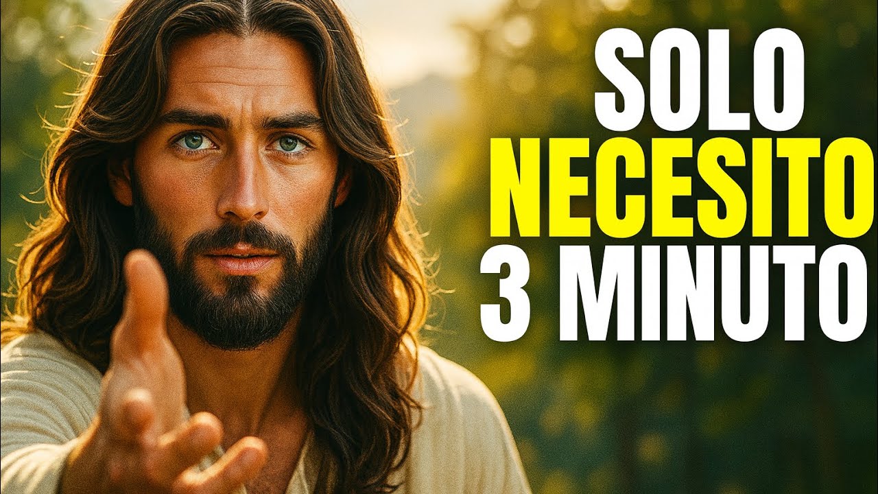 DIOS DICE: TENGO ALGO QUE URGENTE QUE DECIRTE HOY | MENSAJE DE DIOS HOY 