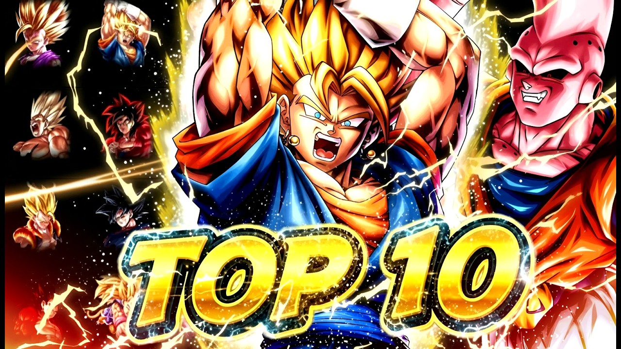 &iexcl;AS&Iacute; EST&Aacute; EL META! TOP 10 MEJORES PERSONAJES Actualizado Dragon Ball Legends