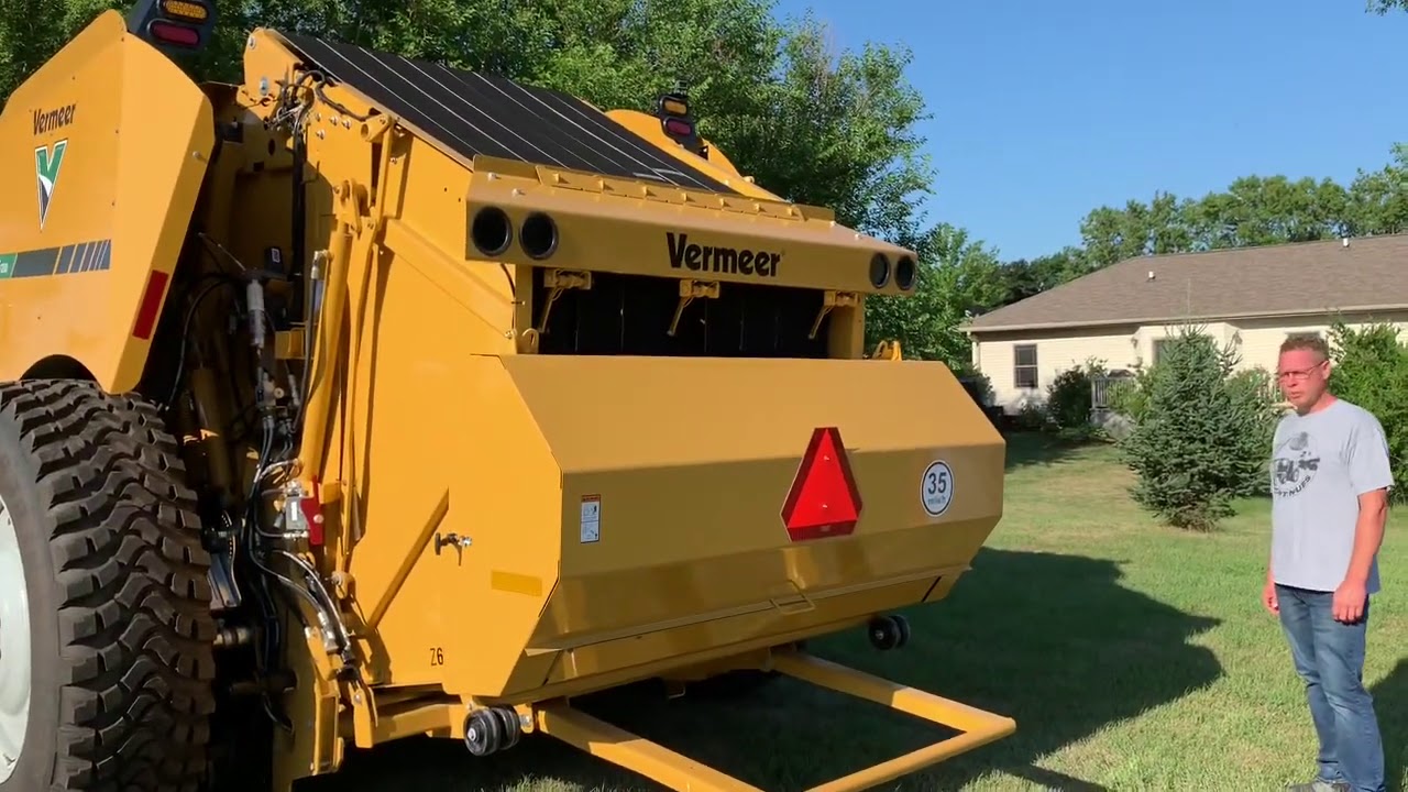 Vermeer ZR5 Self Propelled Baler Walkaround and Demo