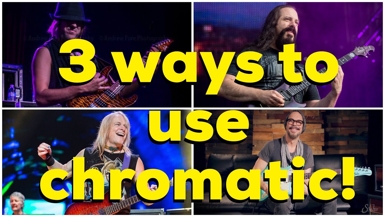3 Ways to Use Chromatic in Your Rock Solos.  WS Ep 86