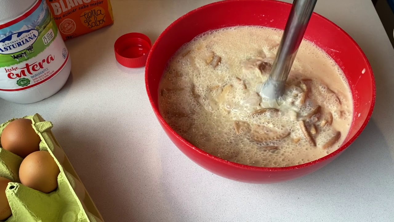 Pudin de galletas Maria, receta paso a paso, fácil y rico