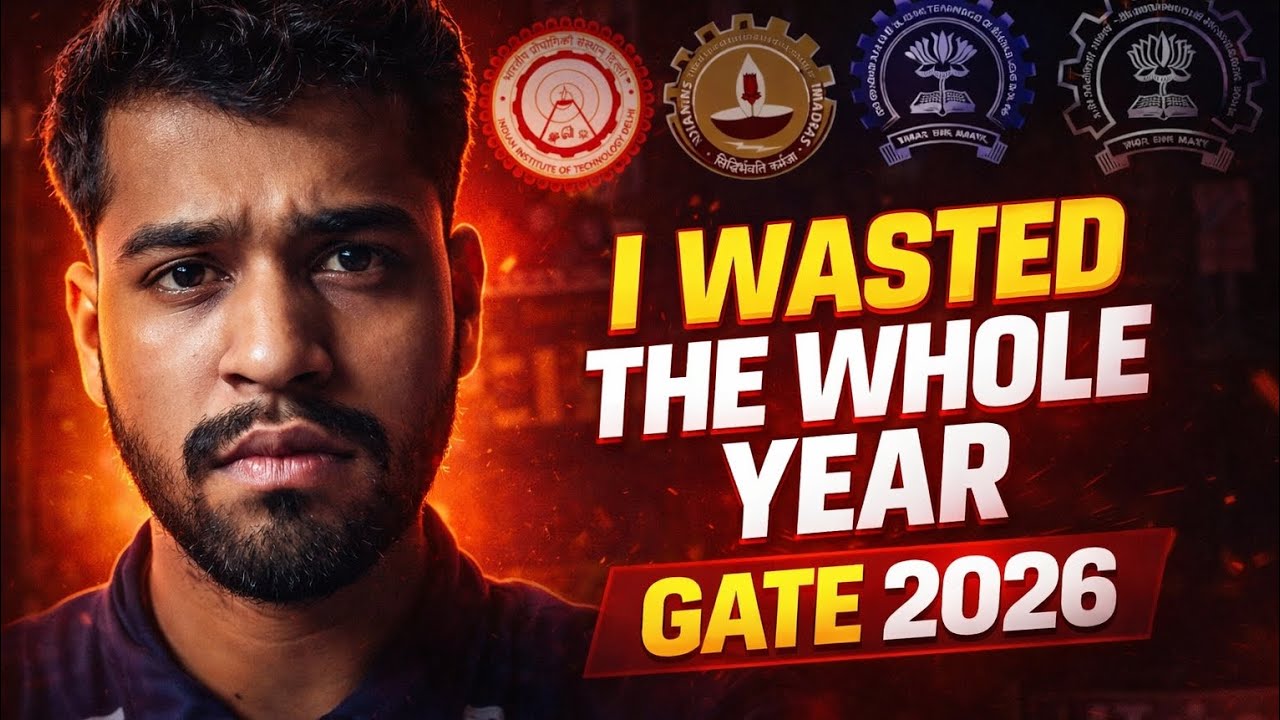 I Wasted the Whole Year… GATE 2026 😭#gate2026 #viral #engineering #gatecse 