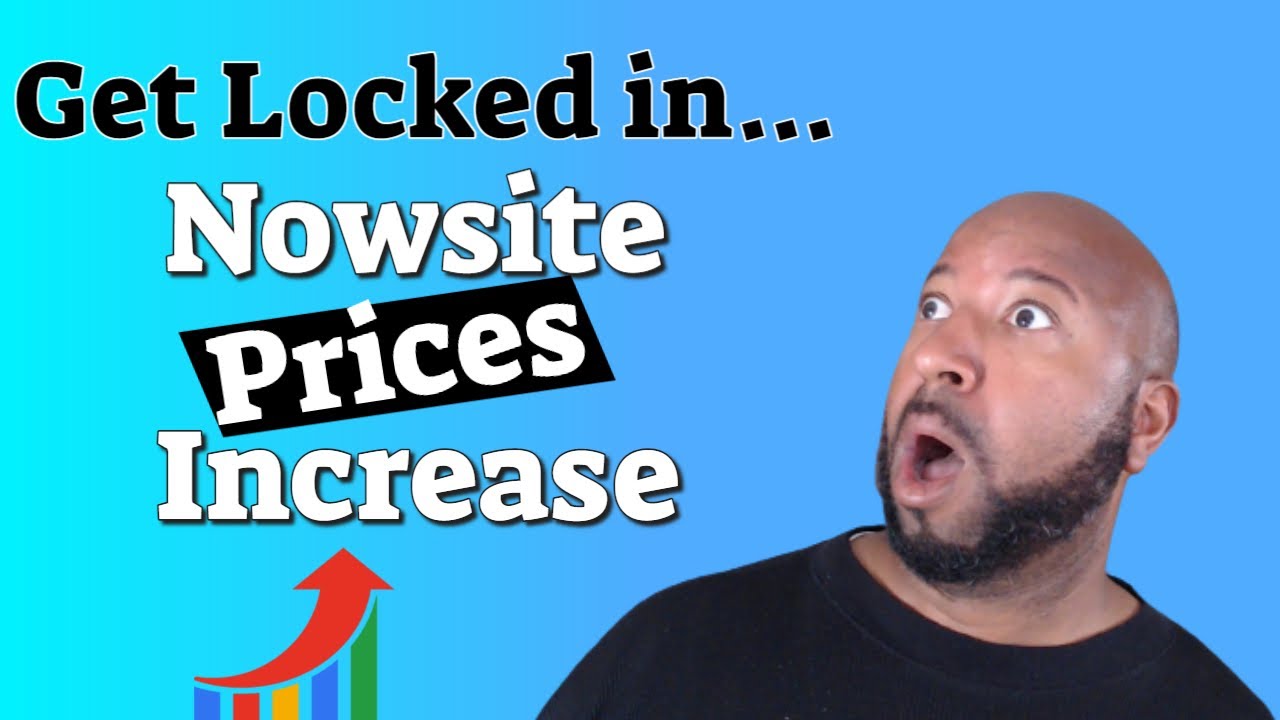 Nowsite | Nowsite  Price increase 😱 - How to lock in your lower prices🤔| Nowsite Marketing