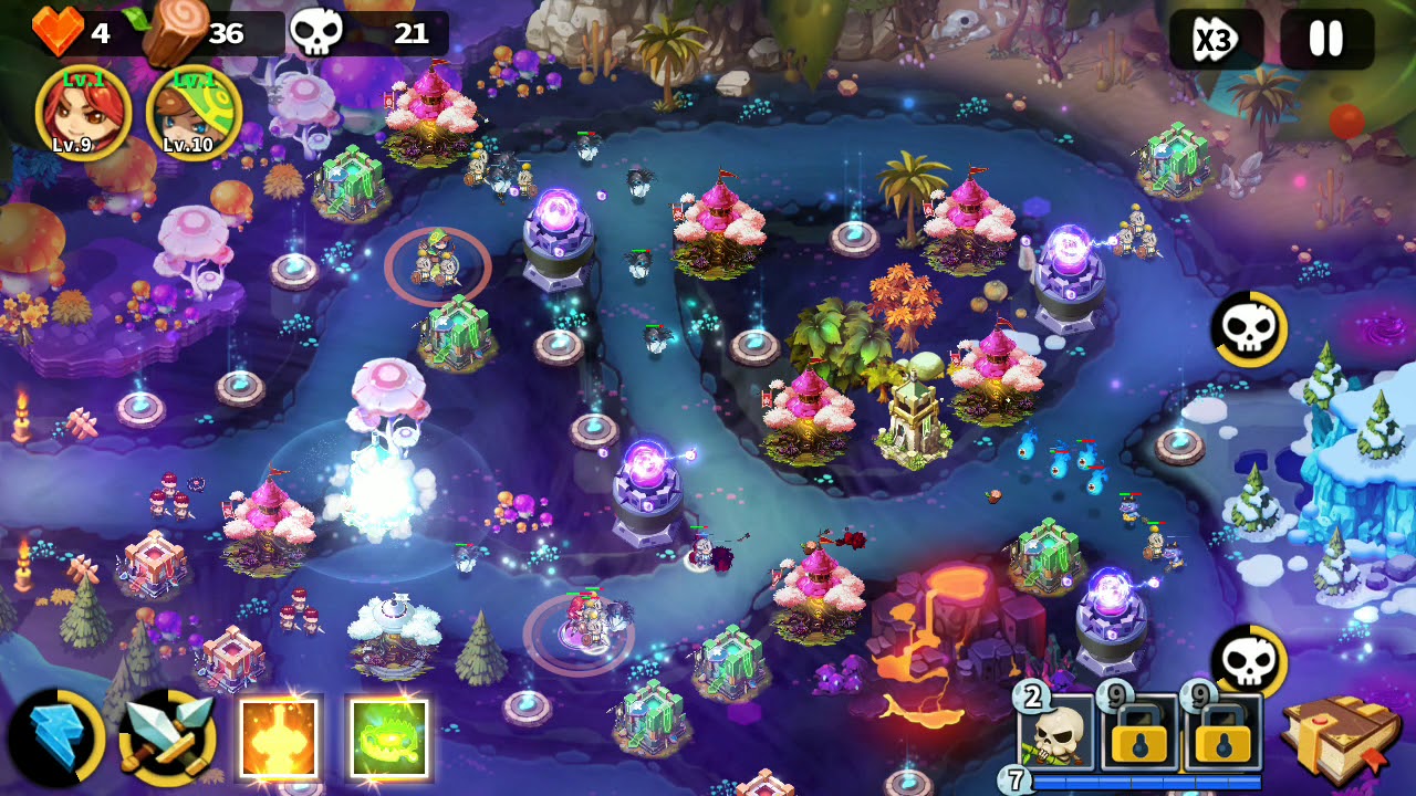 Hero Defense King - Infinite Mode - Wave 40