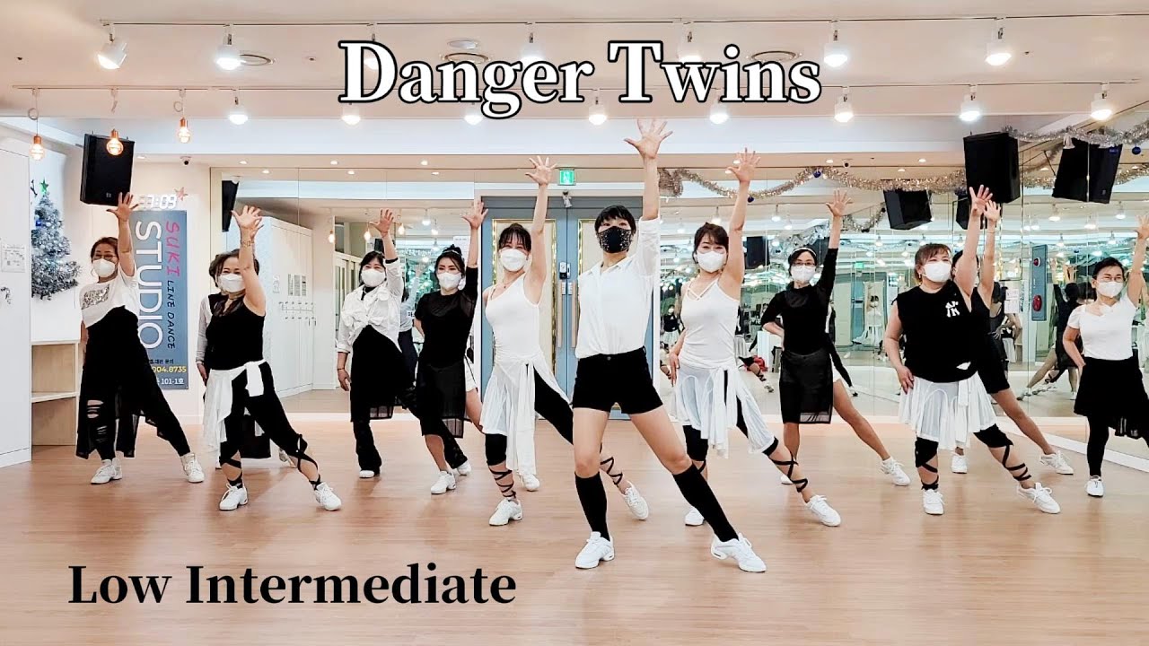 Danger Twins Line Dance (Low Intermediate Level)