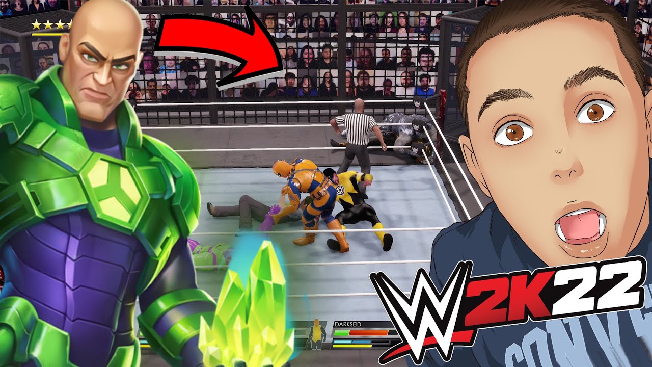 WWE 2K22 DC Villains Elimination Chamber