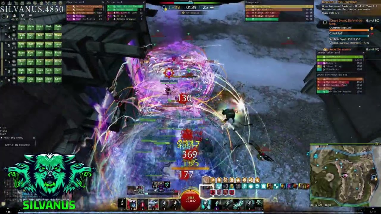 GW2 WvW Silver FEAR Celestial Renegade - EATING EM UP