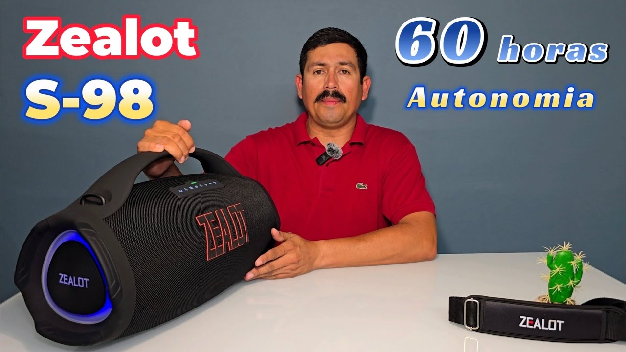 ¡Este altavoz gigante suena increíble! Zealot S98💪