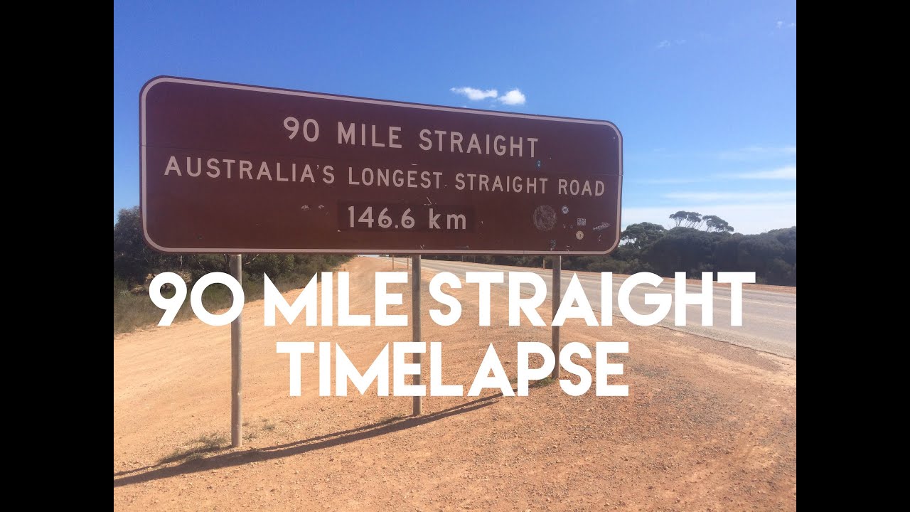 90 Mile Straight Timelapse