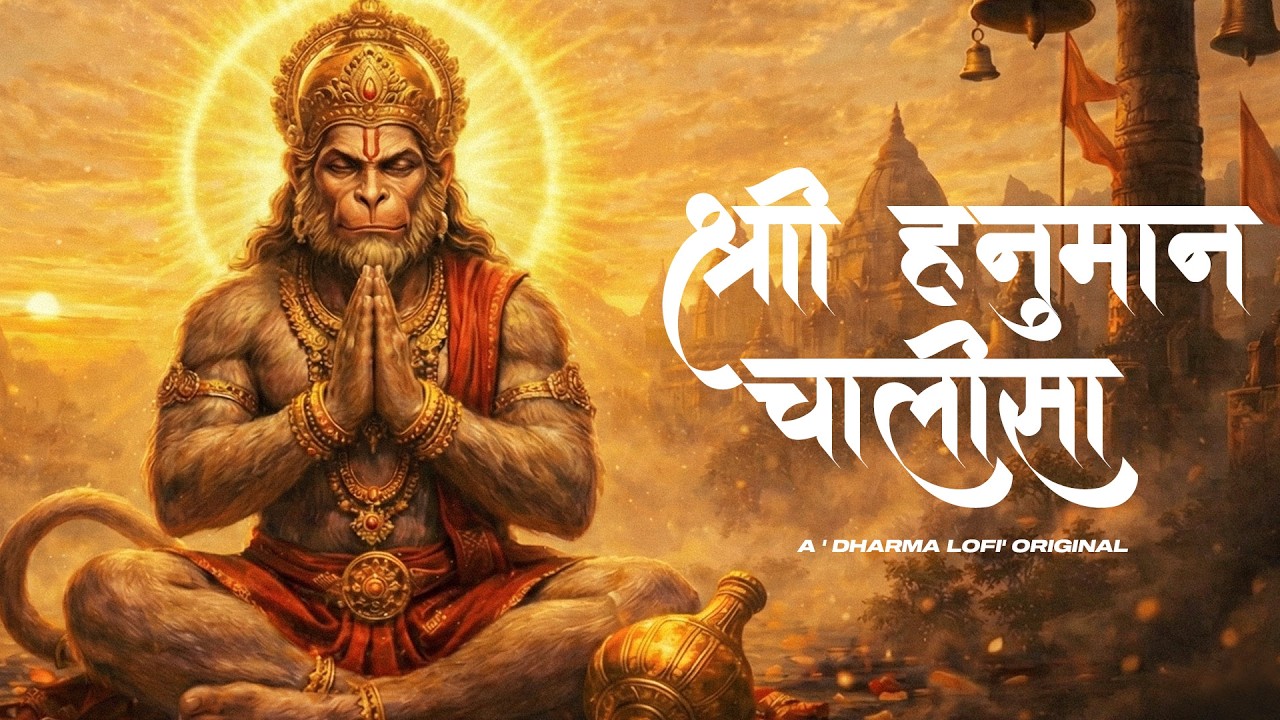 HANUMAN CHALISA 🚩 Remove All Fears & Negativity | Dharma_Lofi
