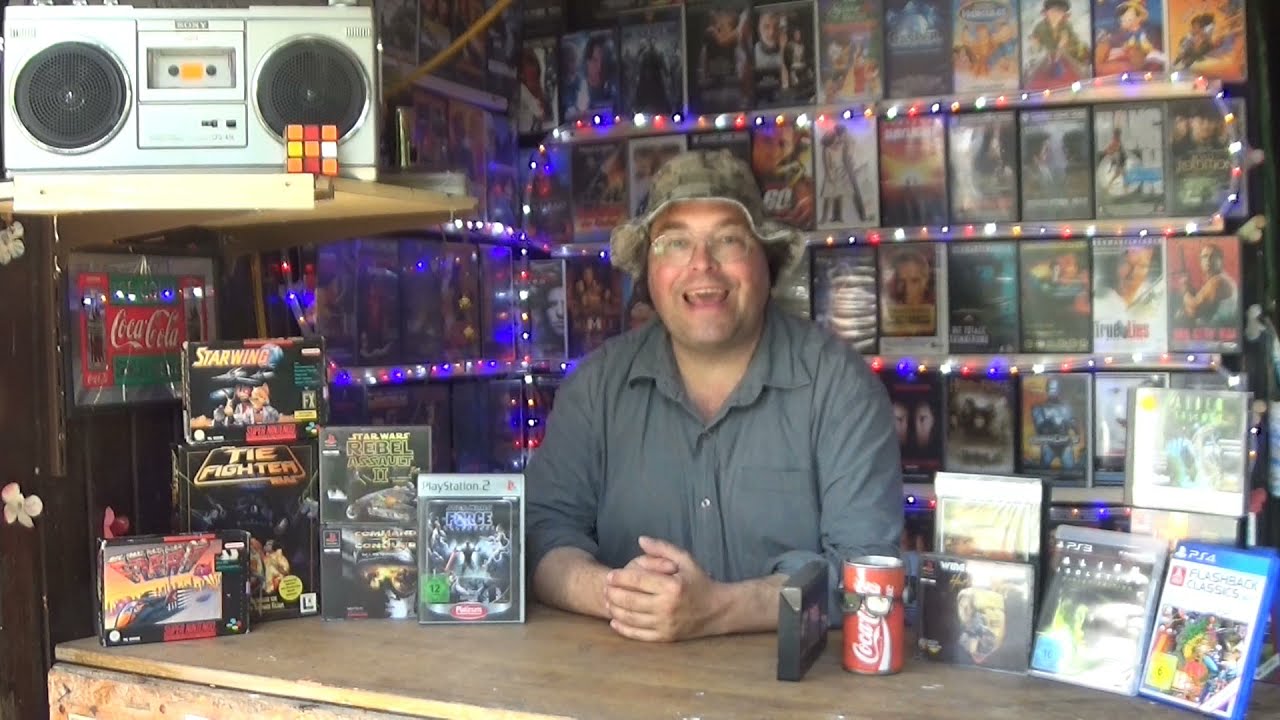 Die Neue Retrobar in der Videothek  Fantastic Toys and Merchandise