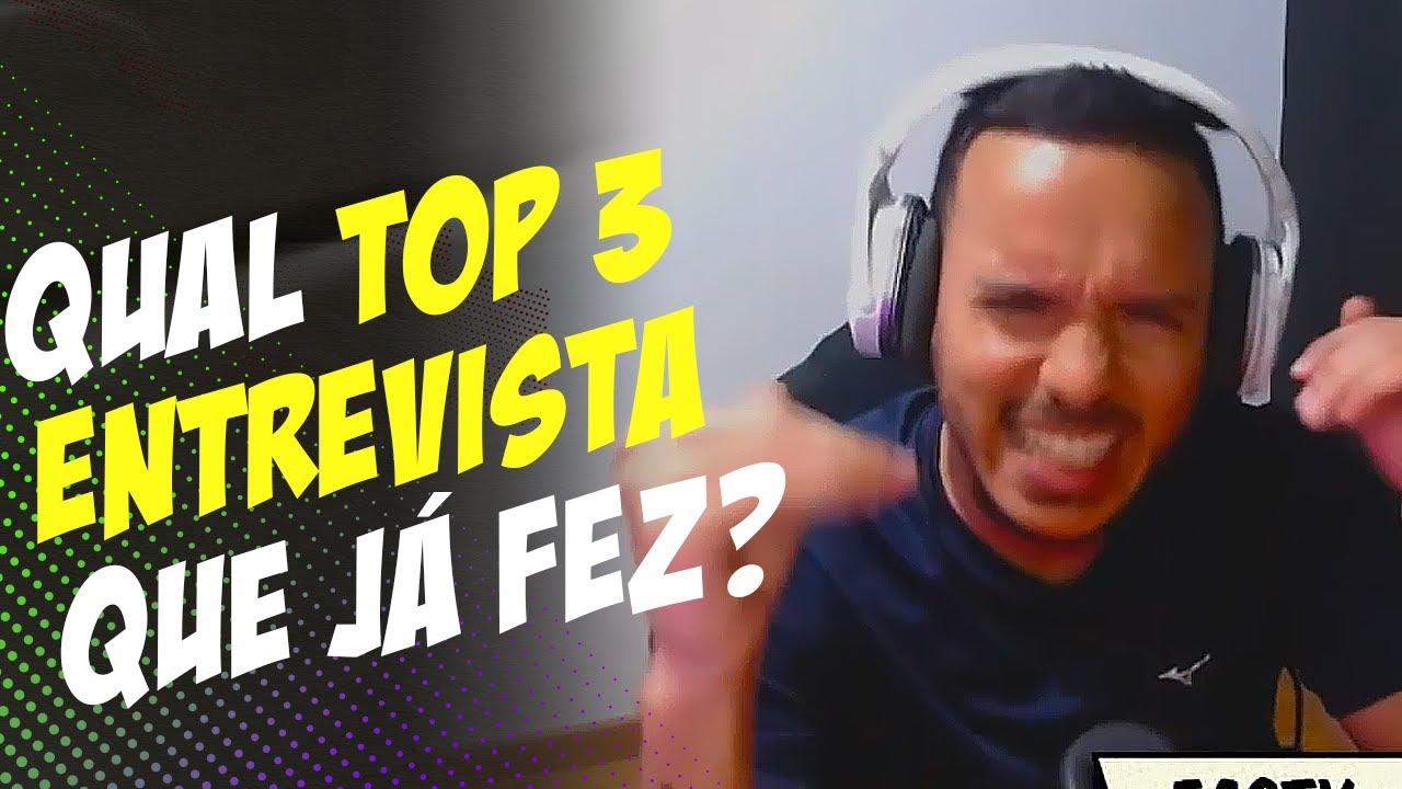 Qual top 3 entrevistas que j&aacute; fez? @Fastyzao #Coring4TV #podcast #warzone