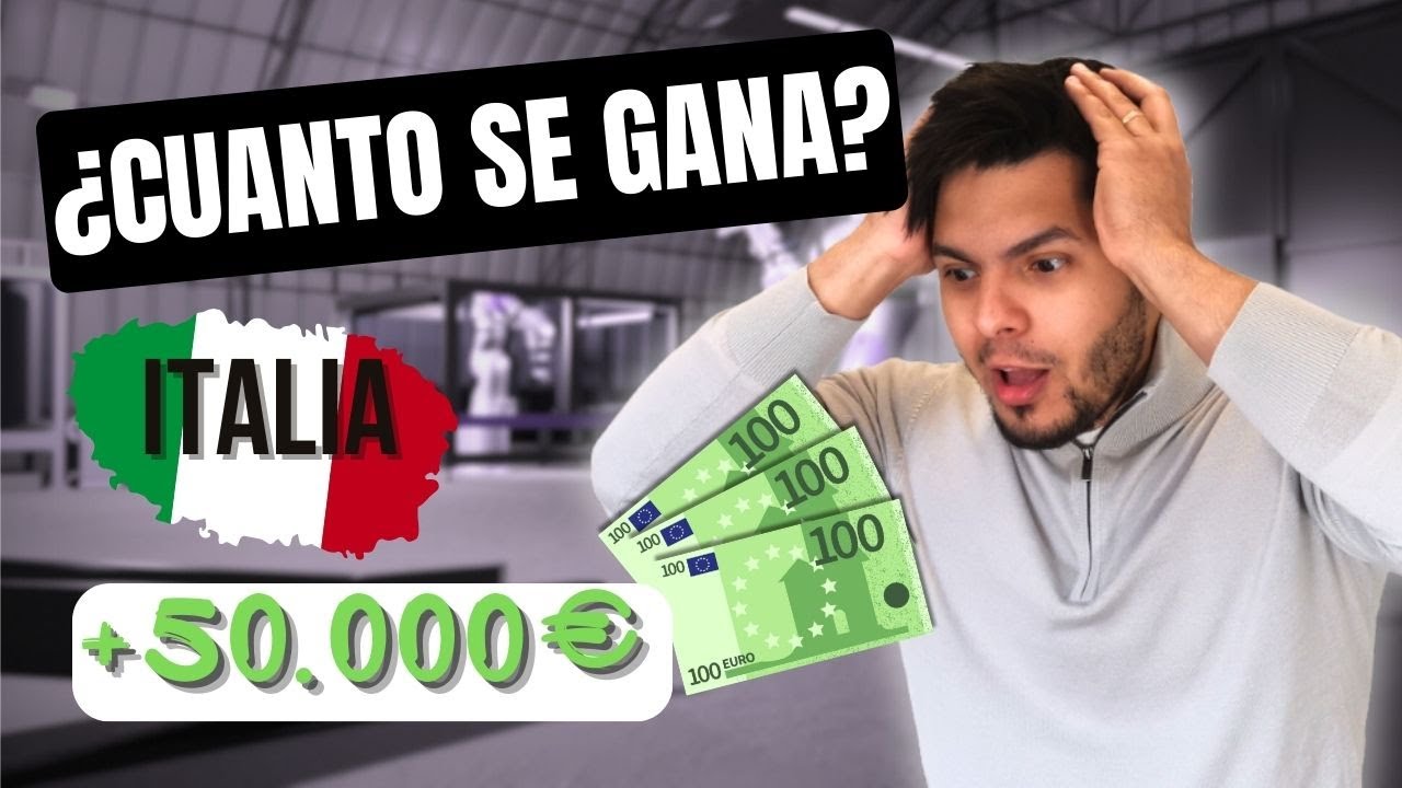 Cuanto se GANA trabajando en Italia