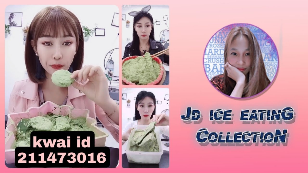 SHAPED HARD ICE EATING COLLECTION COATED W/ MATCHA POWDER 