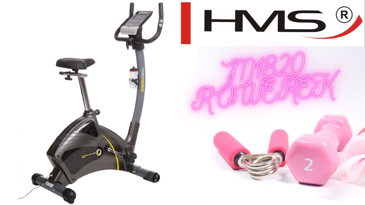 Rower stacjonarny HMS premium M1820i - prezentacja rowerka