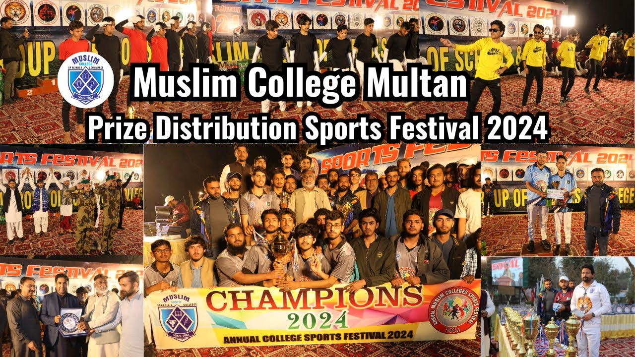 Grand Celebration | Prize Distribution Annual Sports Festival 2024 | Spectacular Fireworks Display