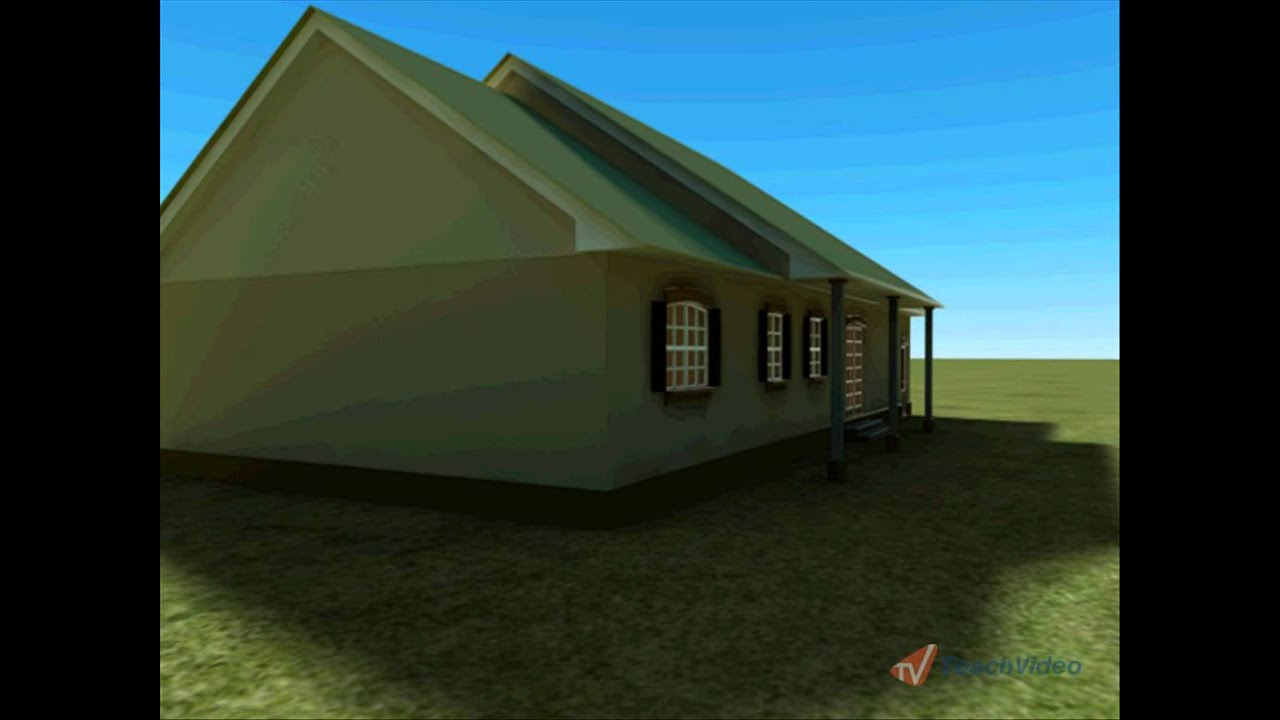 Строим дом в 3D Studio MAX 2009. Введение (1/30)