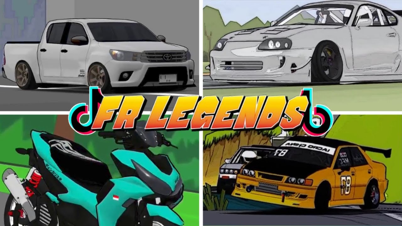 Kumpulan 25 Video Tiktok FR Legends Terbaru 2022 | AEROX | Jedag Jedug | Cinematic | Compilation!!