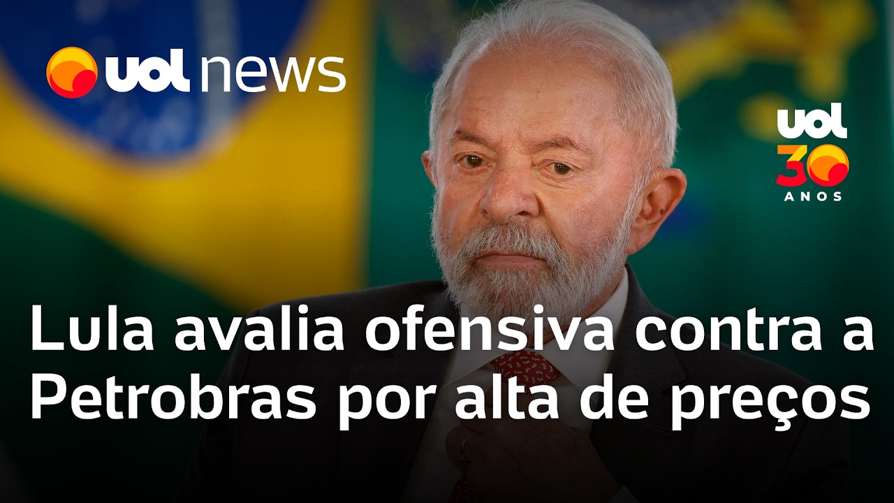 Lula avalia ofensiva p&uacute;blica contra a Petrobras por alta de pre&ccedil;o do diesel