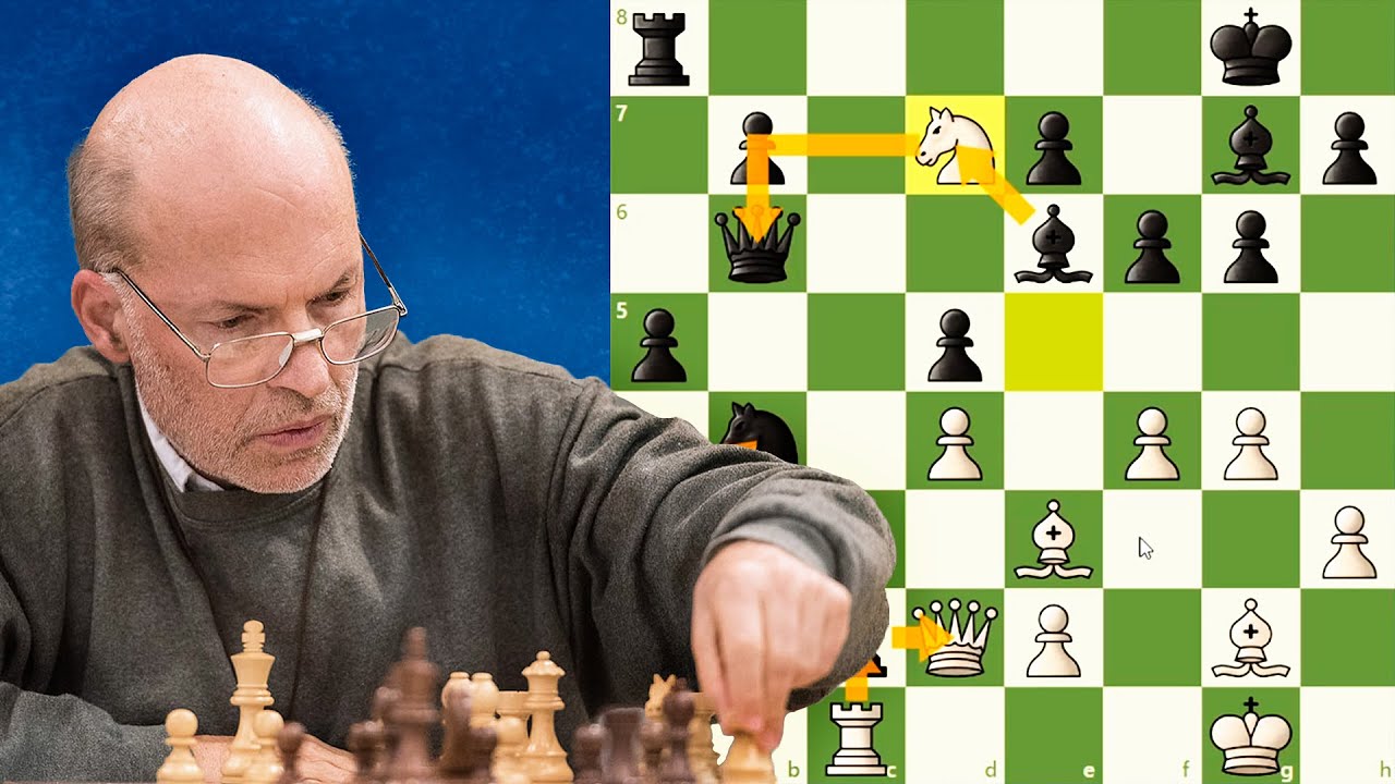 A partida mais COMPLEXA do mundo | Henrique Mecking Vs Alexei Shirov