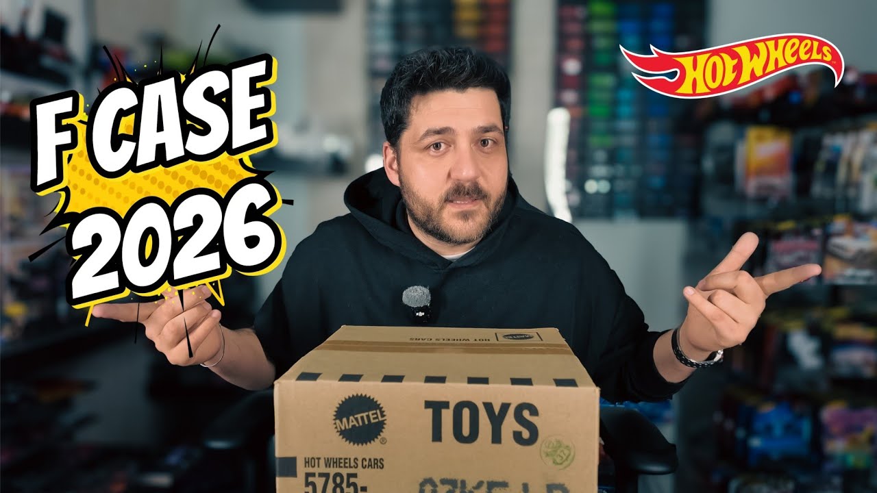 Hotwheels F Case 2026 Açtım!