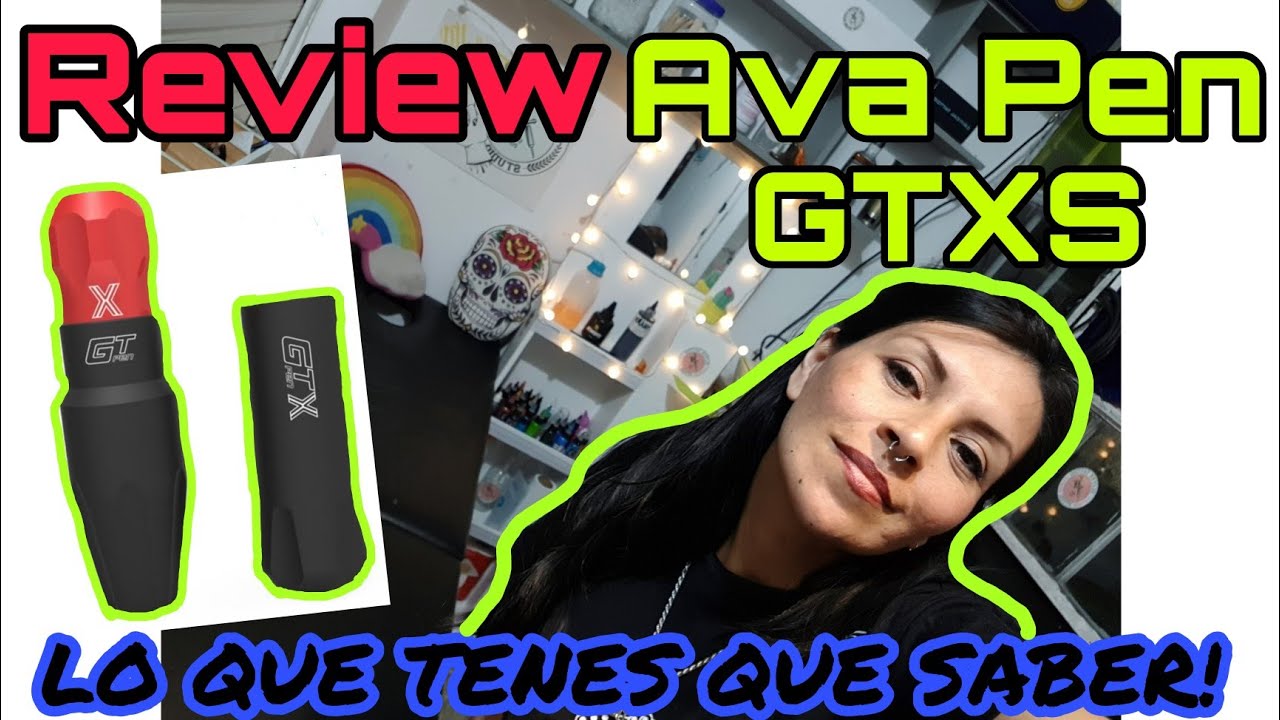 M&aacute;quina de tatuar AVA PEN GTXS!