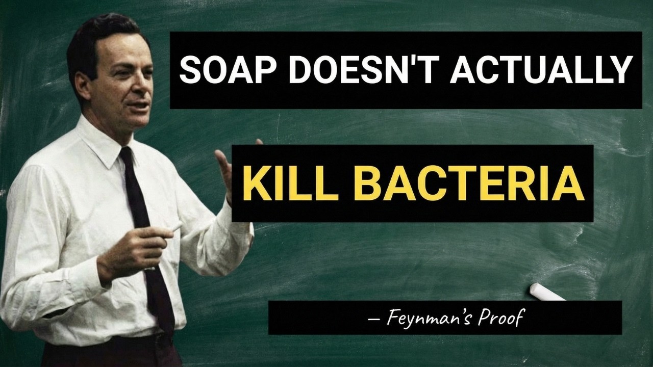 SOAP Doesn't Actually Kill Bacteria — Feynman's Proof
