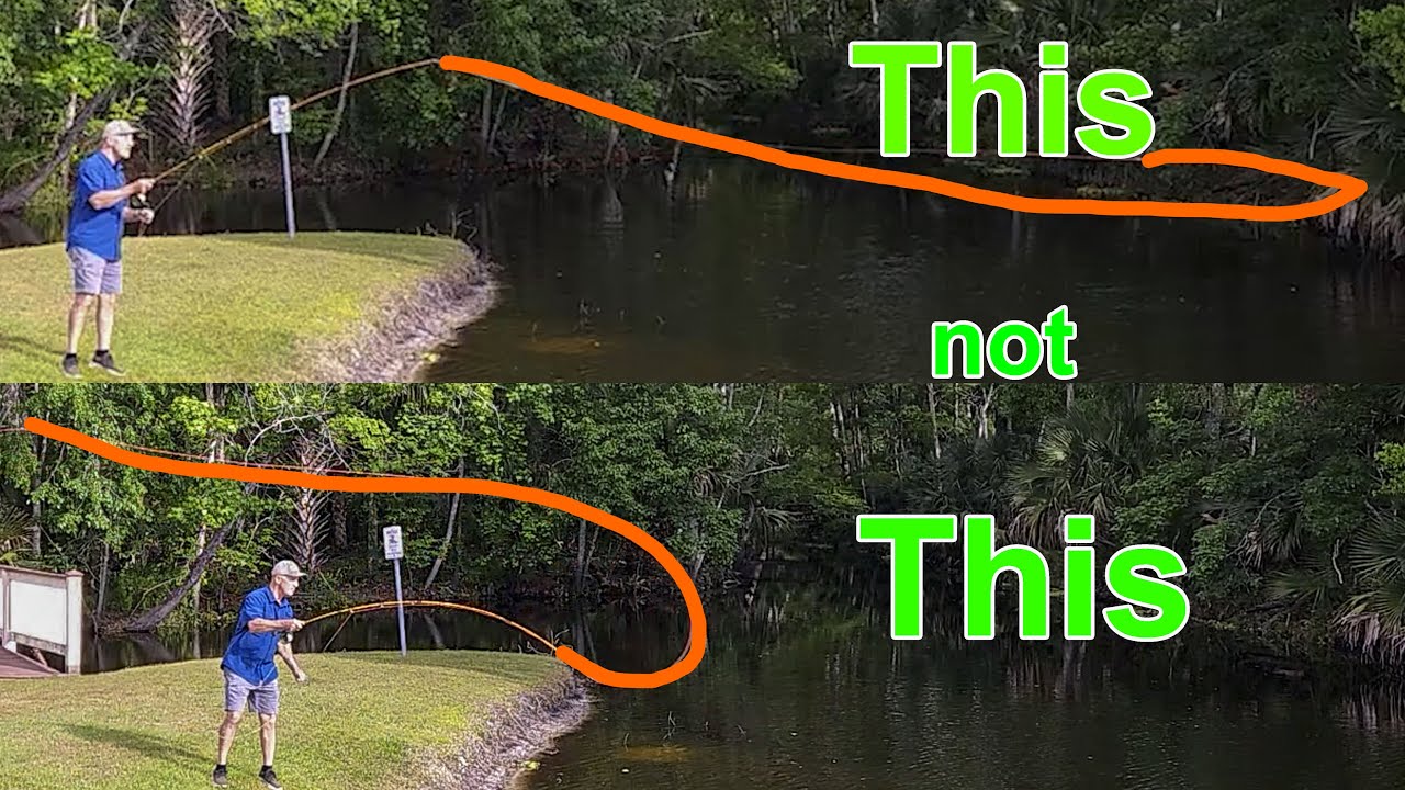 Fly Casting in Wind  - Do it  better not harder