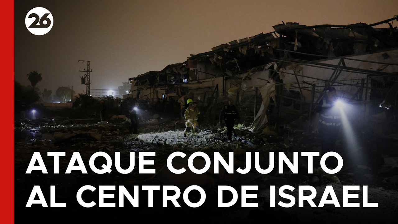 🚨 ATAQUE CONJUNTO | Los hut&iacute;es, Ir&aacute;n y Hezbol&aacute; atacaron el centro de Israel