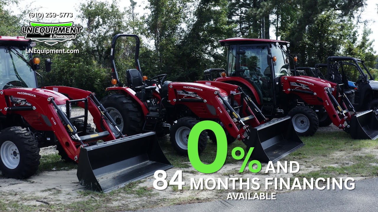 New McCormick Tractors at LN Equipment & Powersports