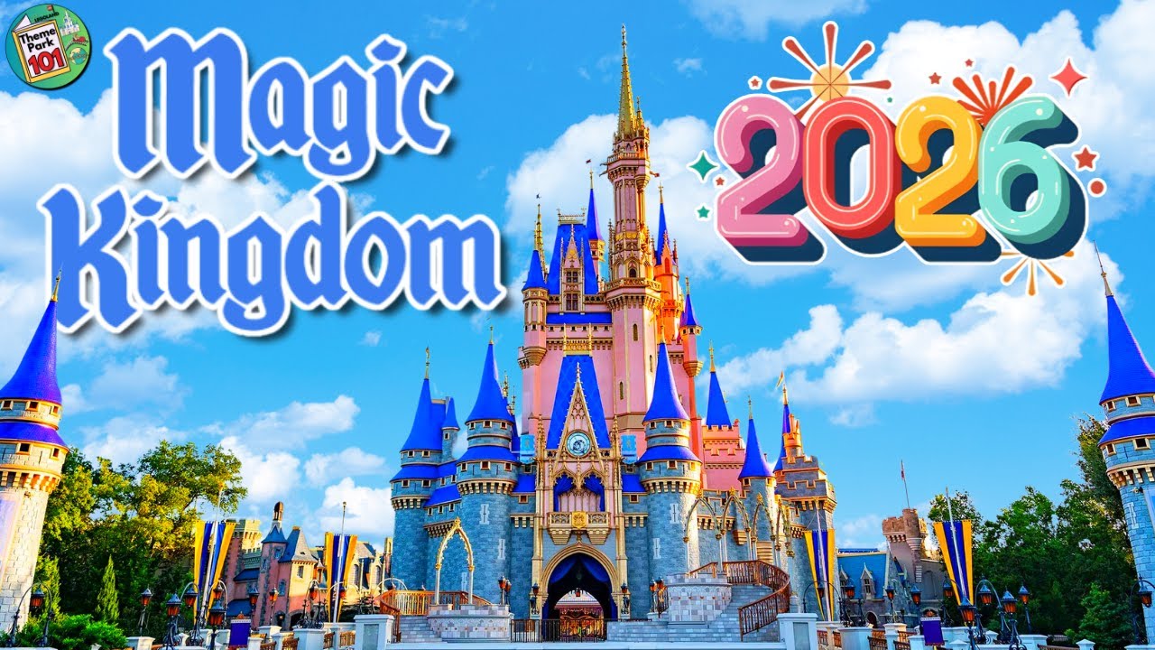 Magic Kingdom RIDES & ATTRACTIONS - 2026 - Walt Disney World
