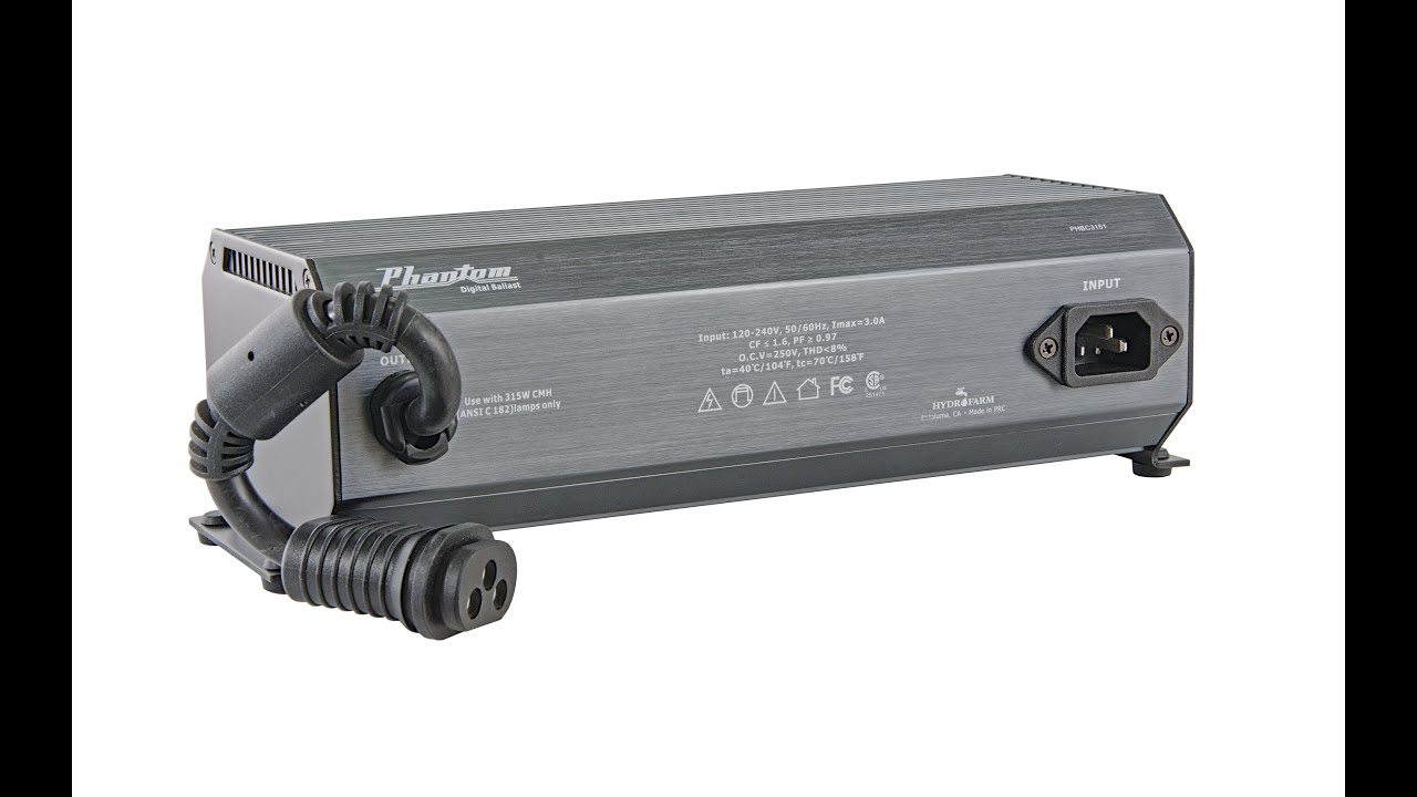 Phantom II CMh 315W Ceramic Metal Halide Digital Ballast