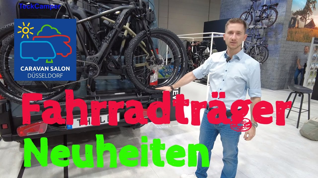 Caravan Salon 2024 Fahrradträger Neuheiten, Thule, Eufab, Uebler