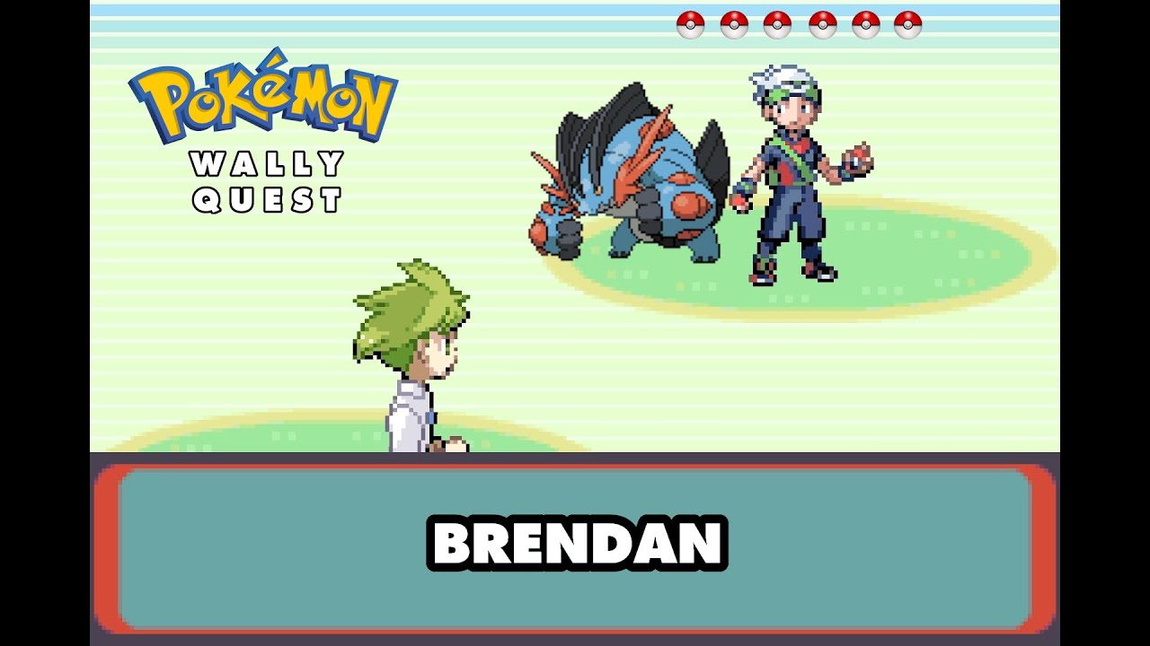 Pokemon Wally Quest - VS Brendan ( @ Route 119 )