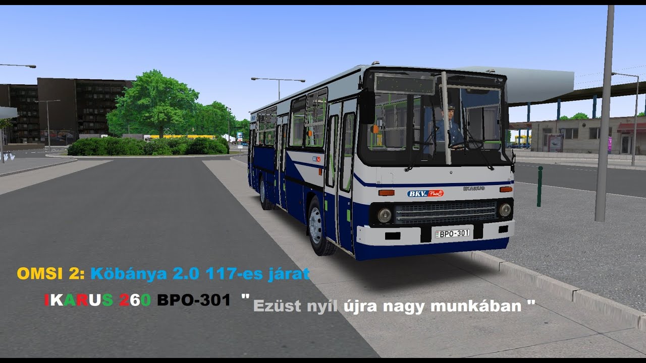 OMSI 2: K&ouml;b&aacute;nya2.0 117-es j&aacute;rat