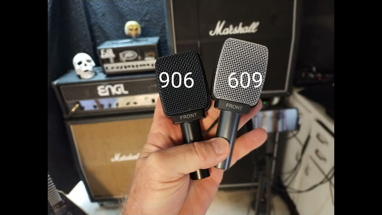 Sennheiser e906 vs e609 microphones