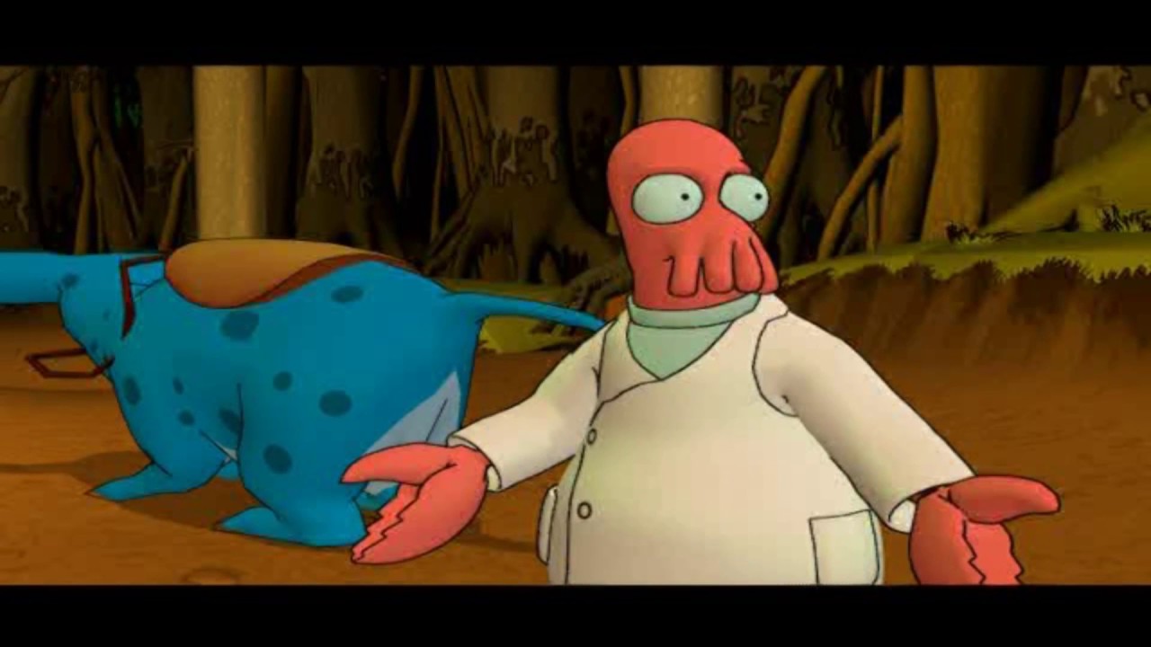 Futurama Walkthrough: Part 19 - Bogad Swamp Trail - 100%