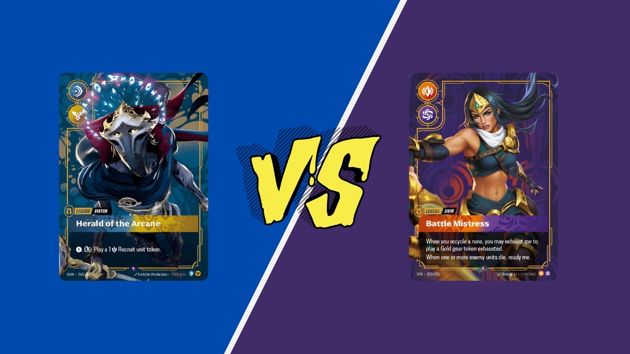 Riftbound: Sivir vs Viktor — Full Match Gameplay