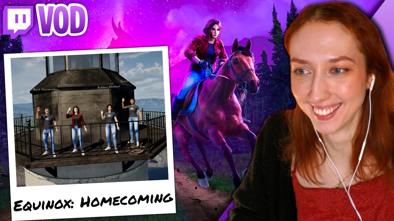 I took chat horse riding | TWITCH VOD 21st Feb 2026