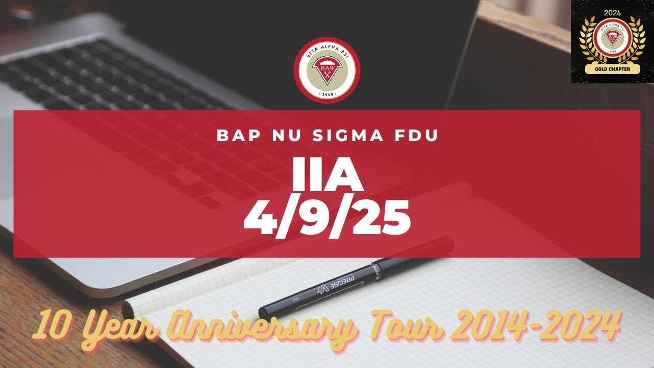 BAP Nu Sigma Chapter Spring Semester 2025 Meeting VIII - IIA (Mario Lemos)
